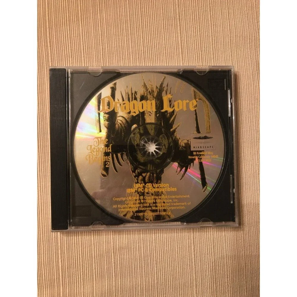 PC, Dragon Lore, 1995, Cryo Interactive Entertainment